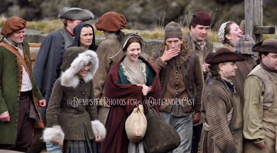 outlander season-4-behind-the-scenes, gary dempster photos, outlander cast blog