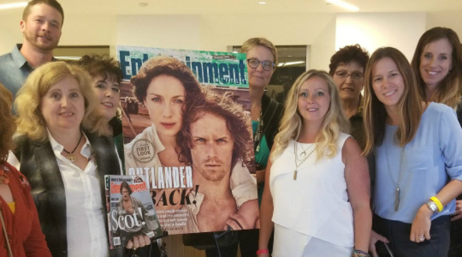 outlander season 3 nyc premiere, Outlander cast