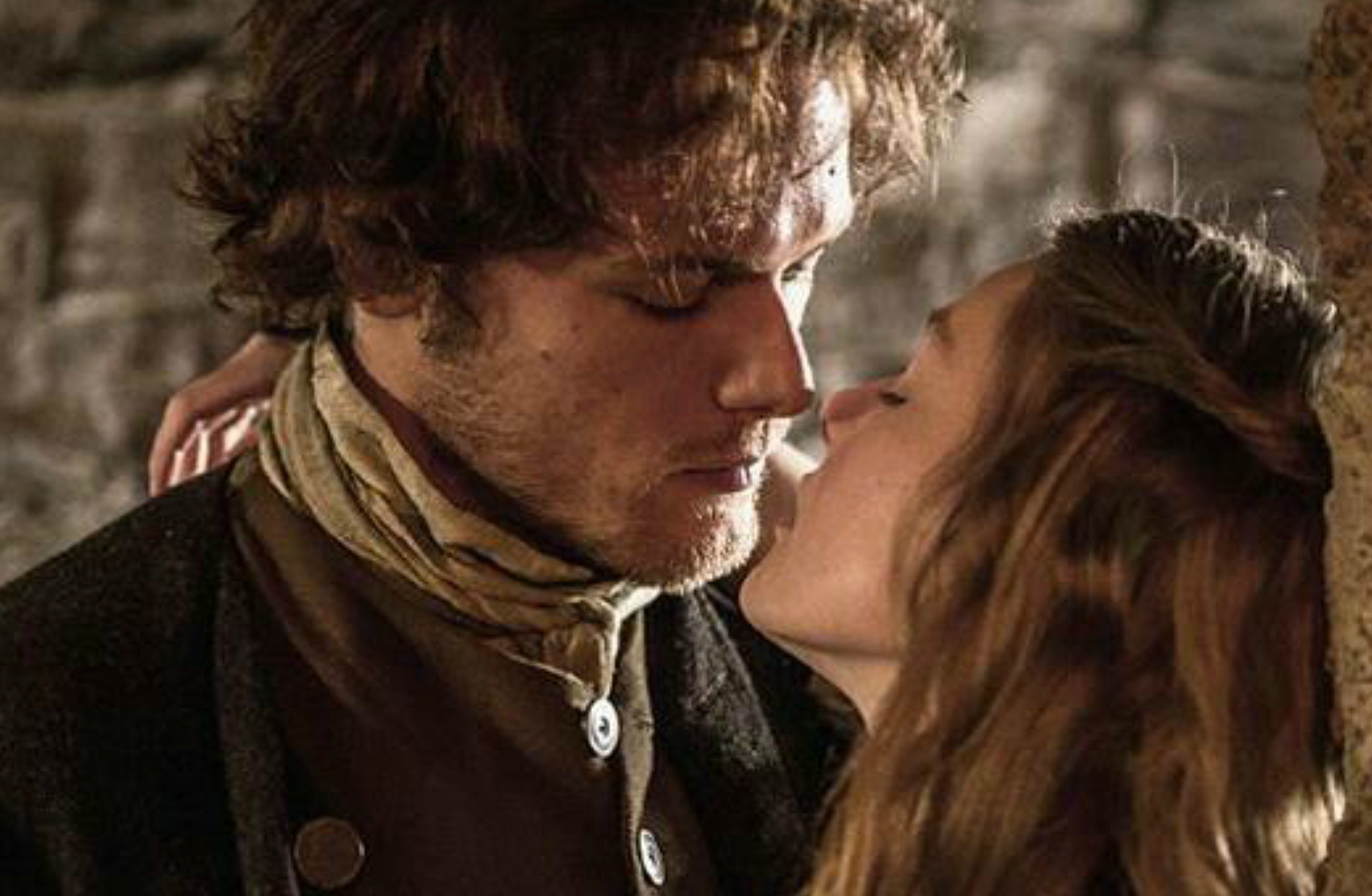 kissing in Outlander, kiss isn't just a kiss