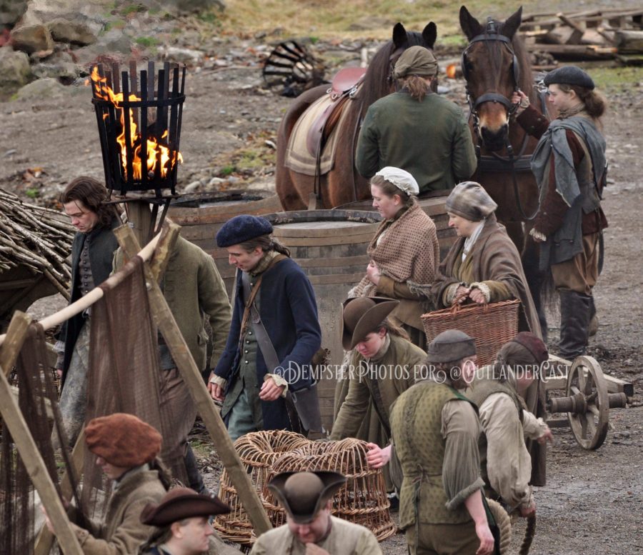 outlander season-4-behind-the-scenes, gary dempster photos, outlander cast blog