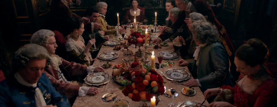 parisian banquest from Outlander Season 2