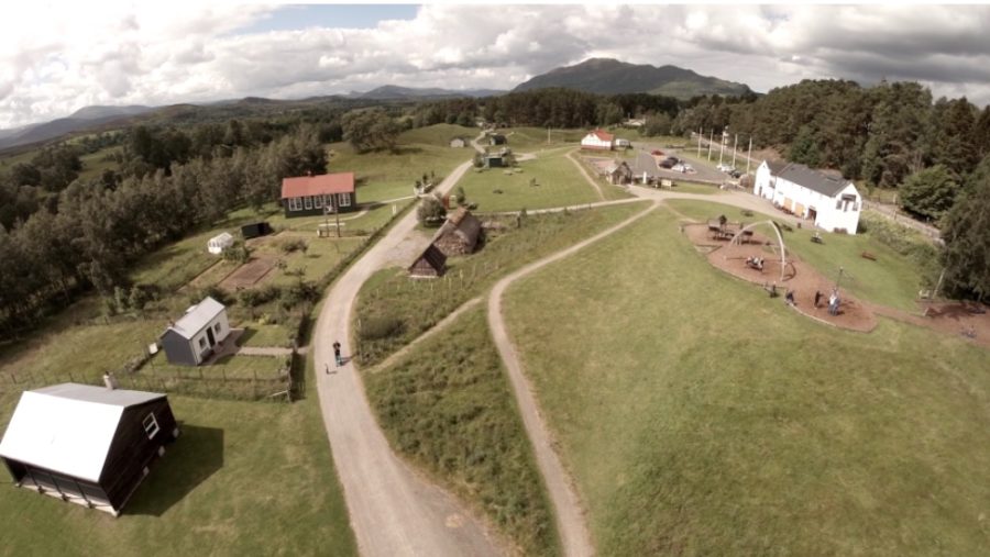 Highland Folk Museum, behind the scenes filming in Outlander