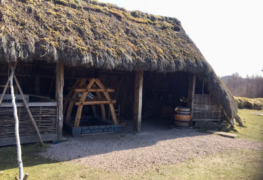 Highland Folk Museum, behind the scenes filming in Outlander