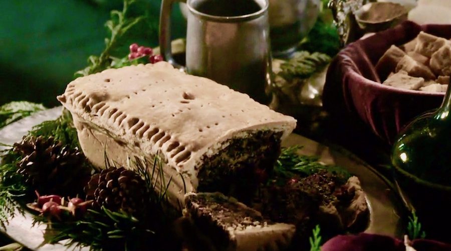 Black Bun, fruitcake, quick bread, cake, 18th century baking, Lallybroch, Hogmanay