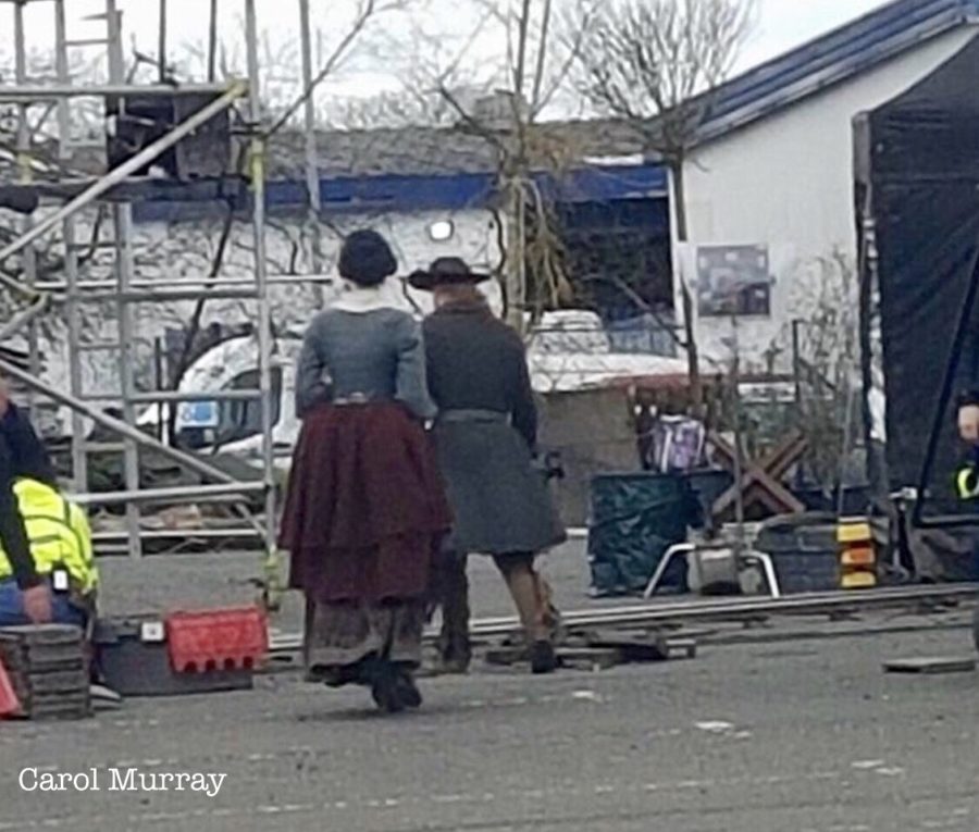 seeing outlander, outlander episode 409, behind the scenes filming outlander season 4