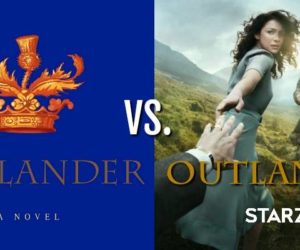 outlander book vs. tv show, read the outlnder books