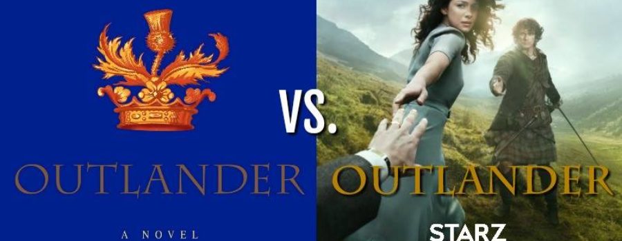 outlander book vs. tv show, read the outlnder books