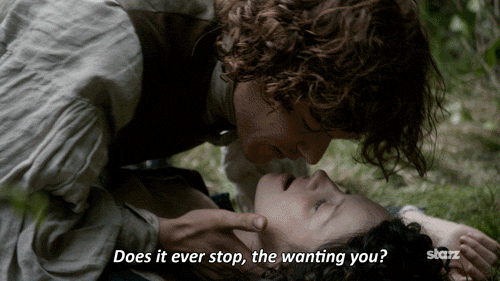 read the outlander books, jamie and claire having sex outlander season 1