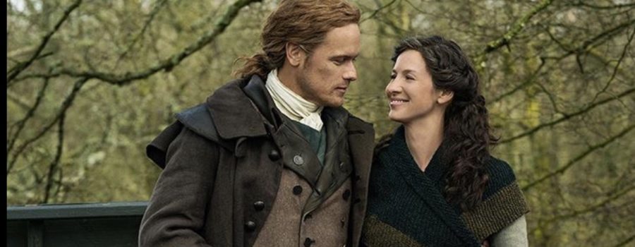 behind the scenes outlander season 5, claire and jamie