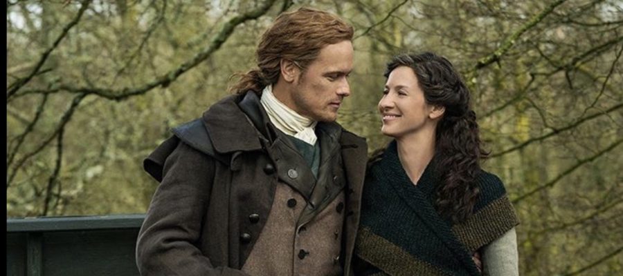 behind the scenes outlander season 5, claire and jamie