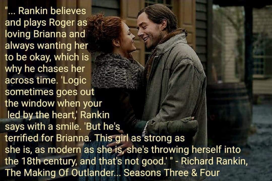 the making of outlander, richard rankin on being roger