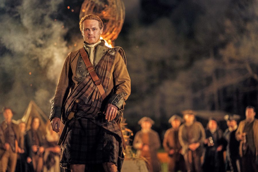 jamie fraser calling the clans in outlander season 5 premiere