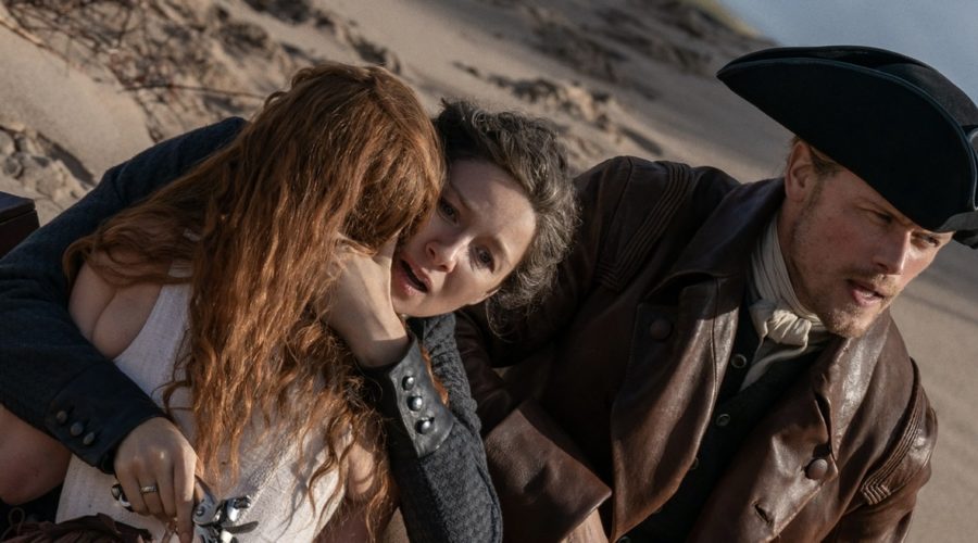 Outlander Behind-the-Scenes: A Day at the Beach Outlander style