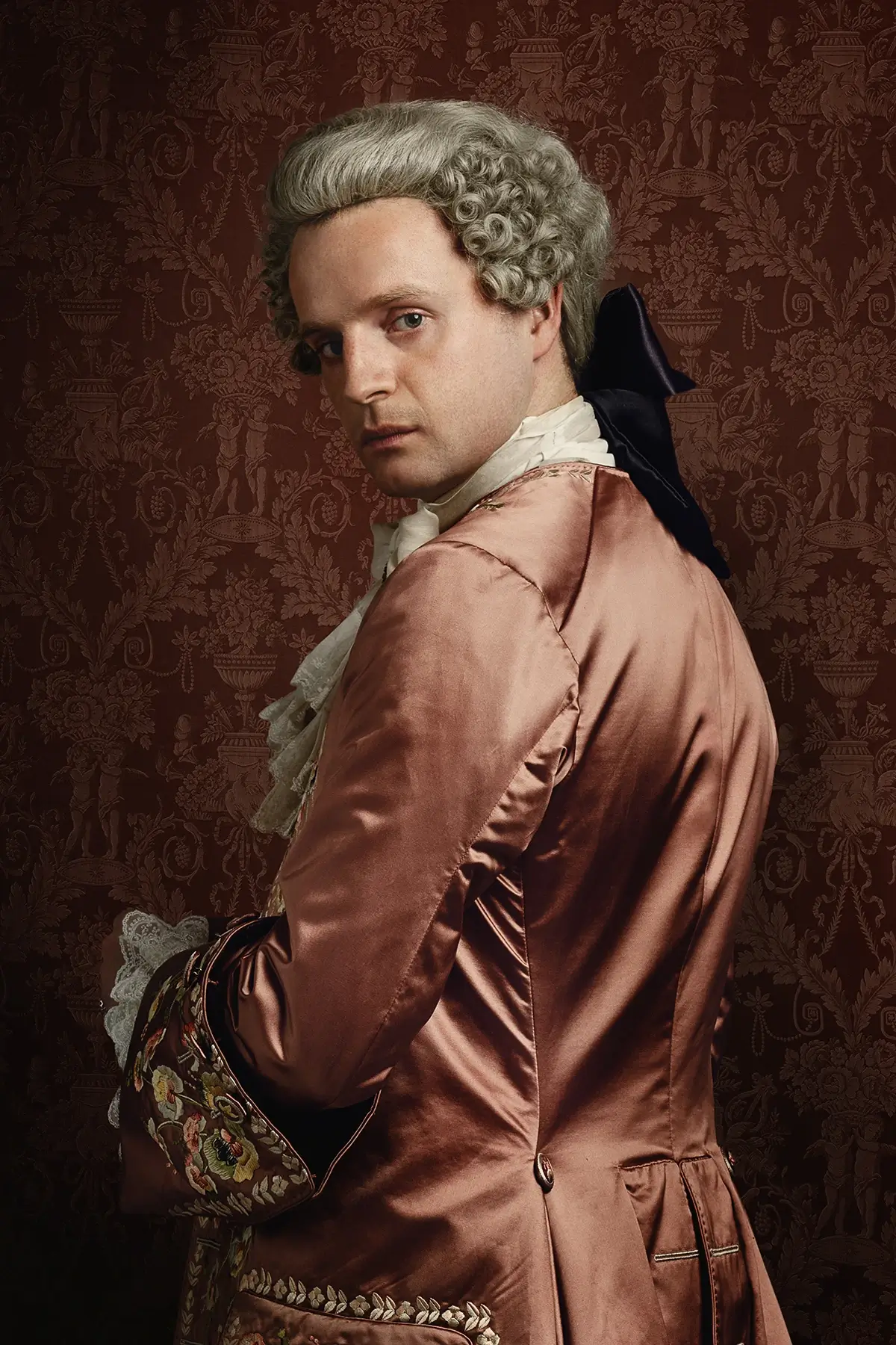 Andrew Gower as Charles Edward Stuart in Outlander.