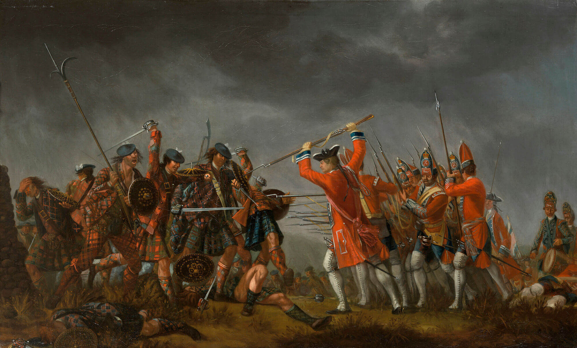 The Battle of Culloden.